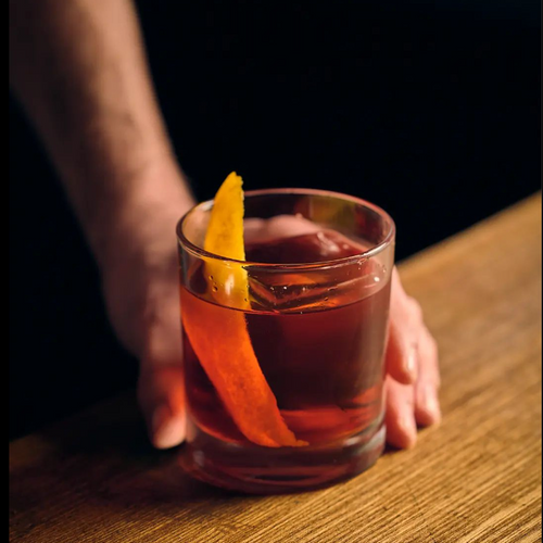 Pink Grapefruit Negroni